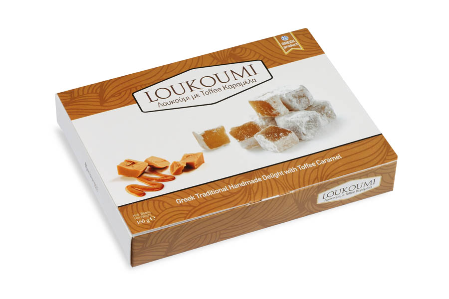 Traditional Sweets Loukoumi Toffee caramel